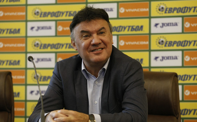 Президентът на Българския футболен съюз Борислав Михайлов заяви че ще