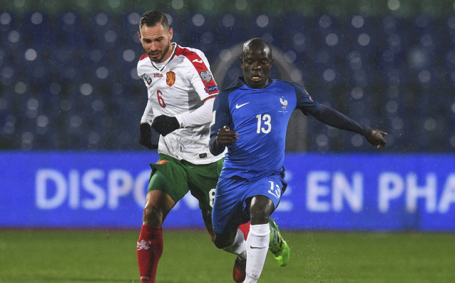 Полузащитникът на Франция Нголо Канте ще пропусне последния мач от