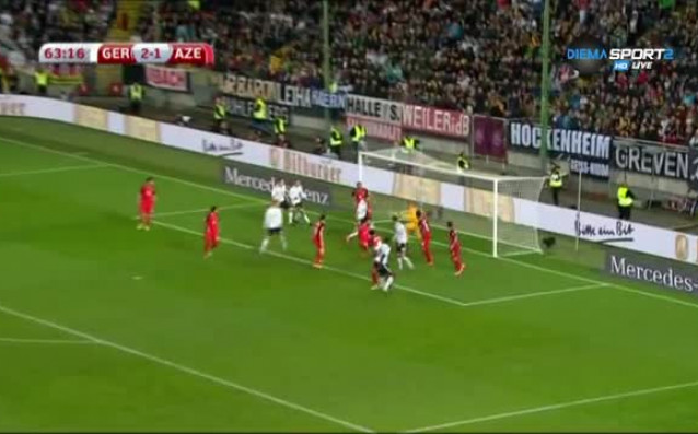 Германия разби Азербайджан с 5 1 в последния кръг от