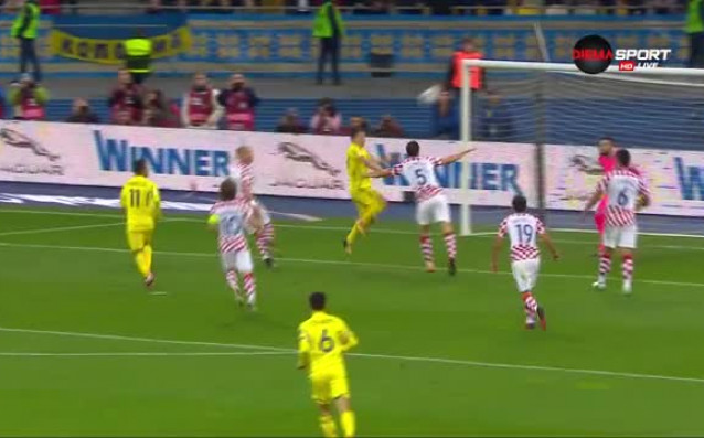 Украйна и Хърватия играят при 0 0 в последната си