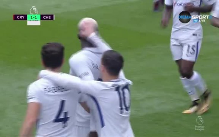 Челси бързо върна попадението на Кристъл Палас