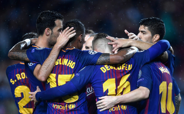 Барселона постигна категорична победа с 3 1 при домакинството на Олимпиакос