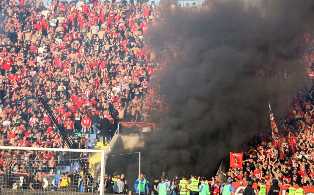 Два неприятни инцидента са съпътствали дербито между Левски и ЦСКА