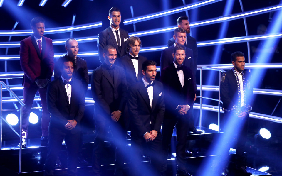 Петима от Реал попаднаха в Идеалния отбор на ФИФА за 2017