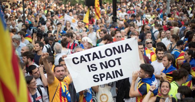 Референдумът в Каталуния многократно беше наречен в медиите националистически и така