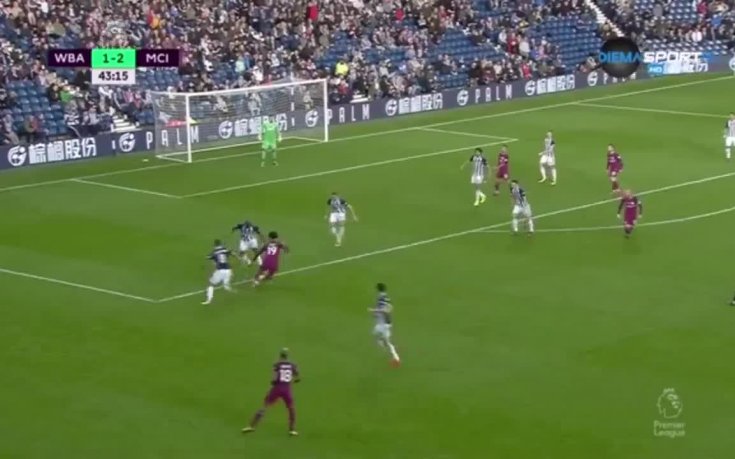 Уест Бромич - Манчестър Сити 2:3 /репортаж/