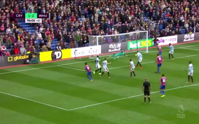 Кристъл Палас и Уест Хем завършиха при резултат 2 2