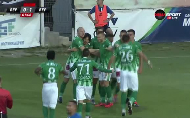 Голмайсторът Мартин Камбуров откри резултата на старозагорското дерби между неговия