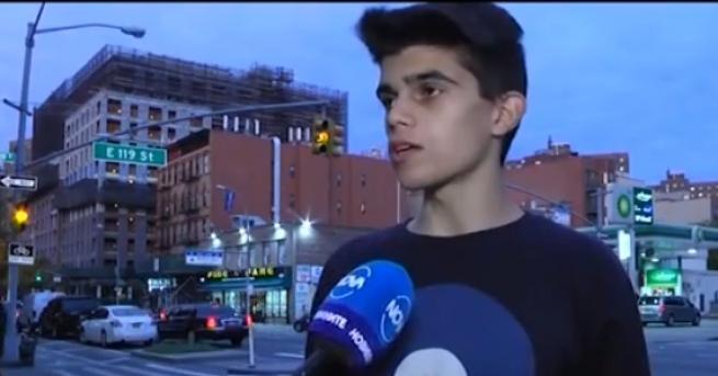 Българчето на метри от трагедията в Ню Йорк 16 годишният