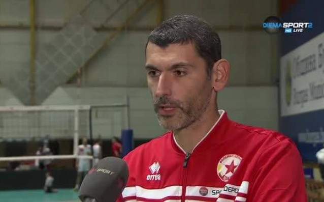 Старши треньорът на ЦСКА Александър Попов коментира загубата от Нефтохимик