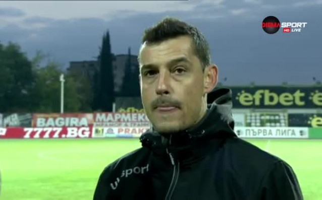 Старши треньорът на Берое Александър Томаш си позволи много сериозни
