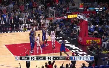 ЛА Клипърс остана на косъм от знаменит обрат срещу Маями