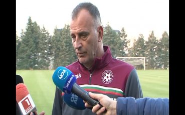 Здравков преди евроквалификациите с Франция и Черна гора