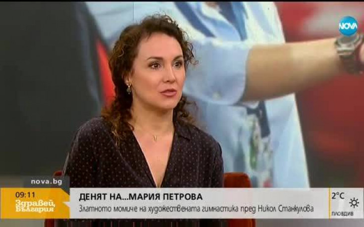 Мария Петрова – за гимнастиката, семейството и Боби Михайлов