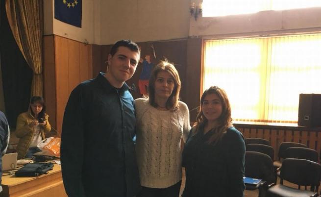  Десислава Радева с възпитаници. От персоналния списък на Георги Тодоров 