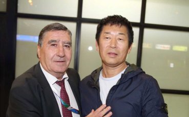 Президентът на FIG Моринари Ватанабе пристигна в България
