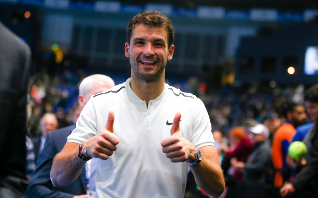Най добрият ни тенисист Григор Димитров не скри щастието си от