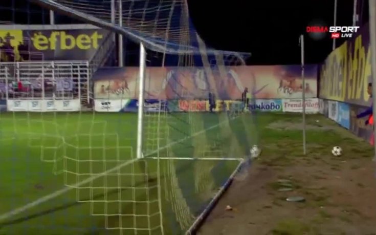 Верея - Етър 1:0 /първо полувреме/