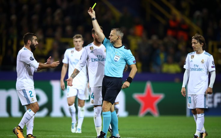 УЕФА ще наказва Карвахал за умишлено изкаран картон