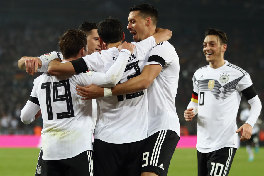 Германия Мондиал 2018 отбор отборна1