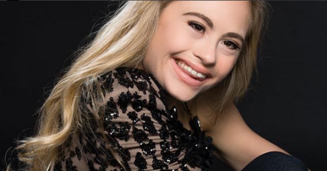 В САЩ момиче със синдрома на Даун за първи път