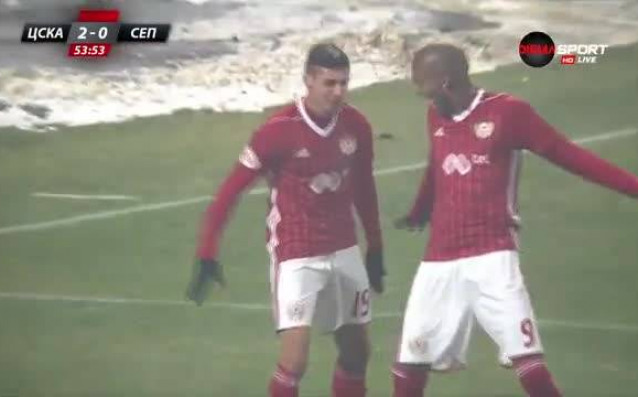 ЦСКА вече води с 2 0 на Септември в двубоя