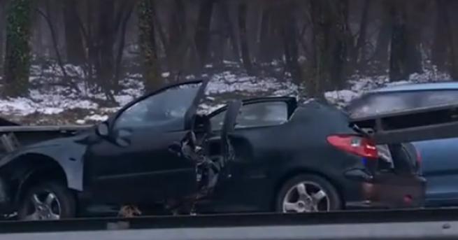 Тежка катастрофа в столицата в петък сутрин Инцидентът е станал