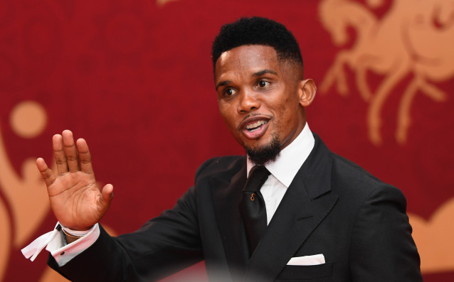 Името на легендата на камерунския футбол Самуел Ето 39 о