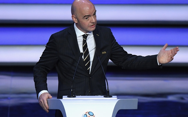 Президентът на ФИФА Джани Инфантино не вижда причини за ново