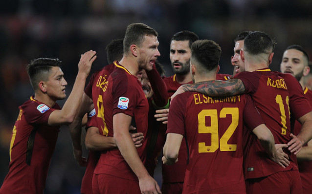 Рома не изпуска курса на преследване на челото в Серия