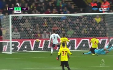 Уотфорд - Тотнъм 1:1 /първо полувреме/