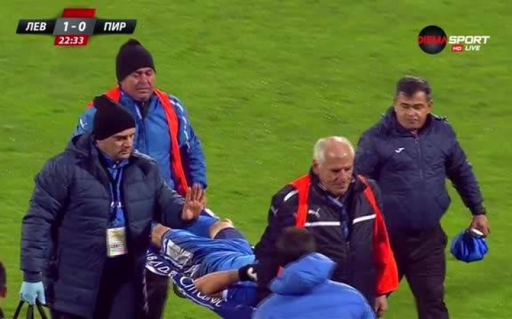 Ранна травма извади Вутов от двубоя с Пирин