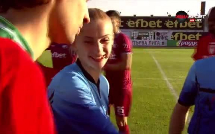 Християна Гутева с дебют в Първа лига