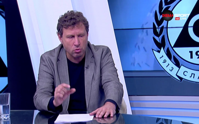 Вили Вуцов който бе гост в студиото на DIEMA SPORT