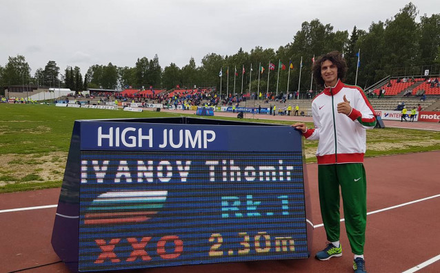 Тихомир Иванов беше избран за лекоатлет номер 1 на България