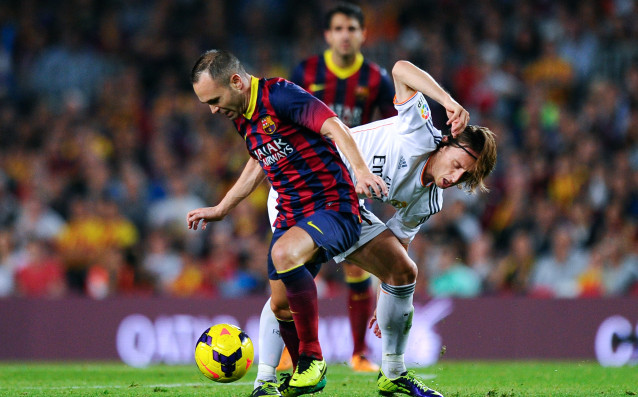 В един идеален свят Андрес Иниеста и Лука Модрич може