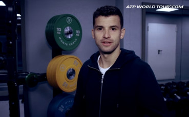 Григор Димитров показа любимия си фитнес