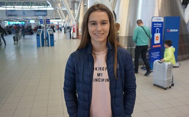 Държавната шампионка по тенис за жени Гергана Топалова замина за