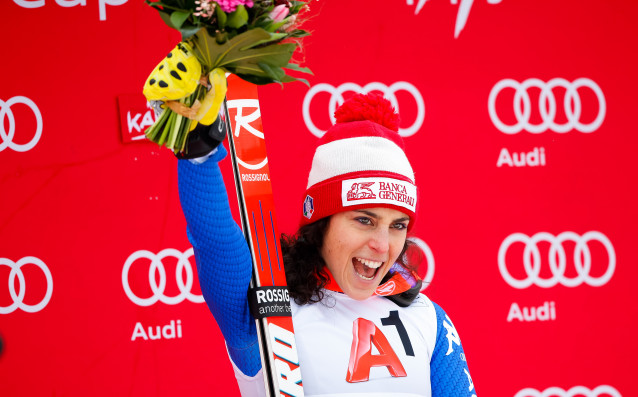 Федерика Бриньоне спечели супергигантски слалом от Световната купа по ски алпийски