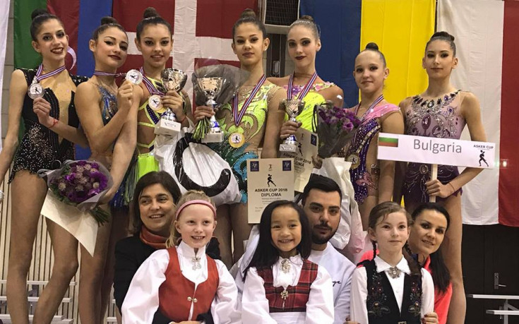 Медали за гимнастичките ни от турнира в Норвегия