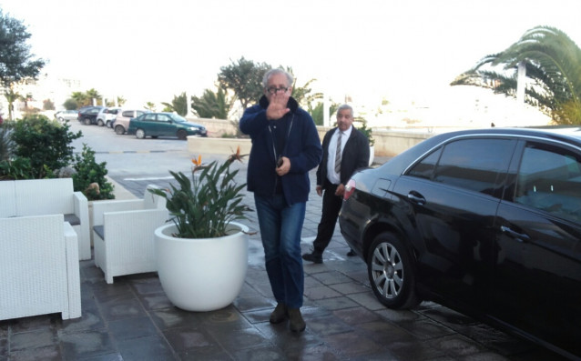 Собственикът на Левски Спас Русев пристигна при Левски в Малта