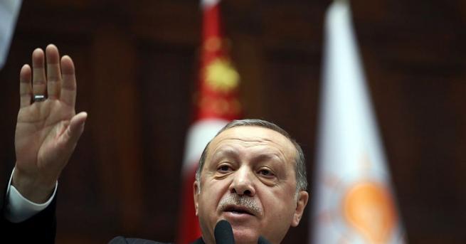 Турският президент Реджеп Тайип Ердоган е на официално посещение във