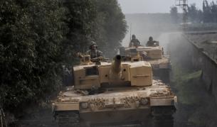 Турски сухопътни войски влязоха в Сирия