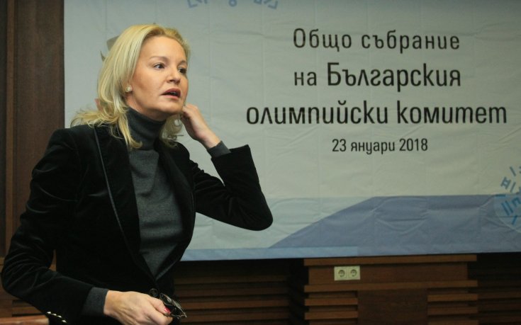 Стефка Костадинова и Красен Кралев - гости на европейското по борба