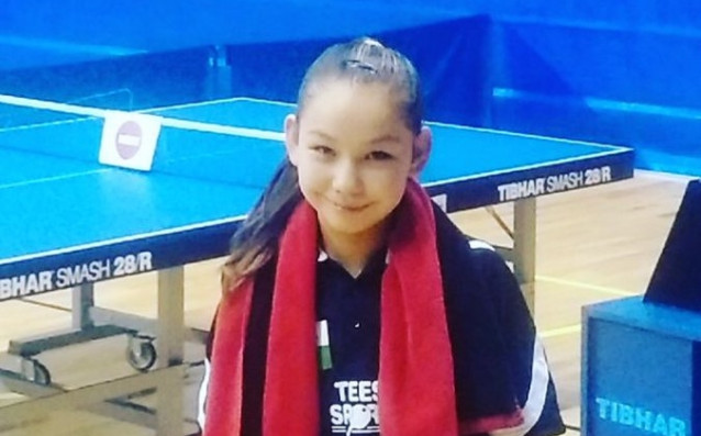 11-годишната Ана Хърси попадна в състава на Уелс по тенис