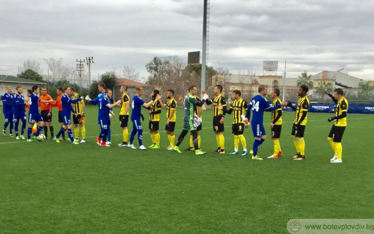 Ботев с резултатен хикс в контролата с Раднички