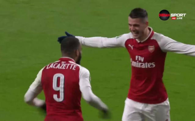 Арсенал се класира за финала в турнира за Купата на