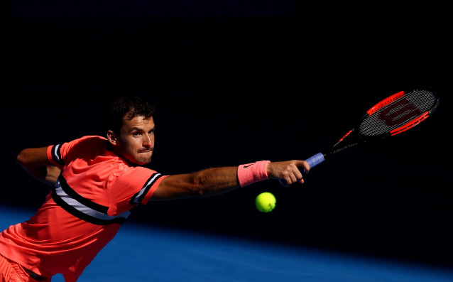 Григор Димитров изглежда се е възстановил напълно от контузията в