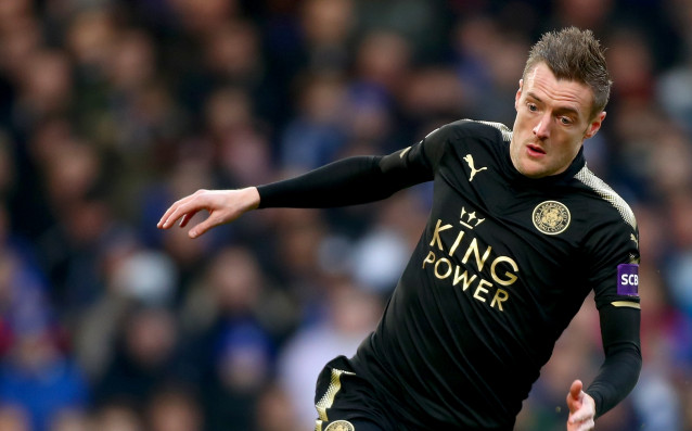 Звездата на Лестър Сити Джейми Варди показа че се забавлява