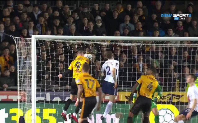 Вижте най интересното от първото полувреме на двубоя между Нюпорт Каунти